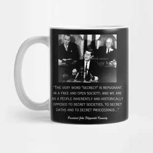 JFK's Secret Society Warning Mug